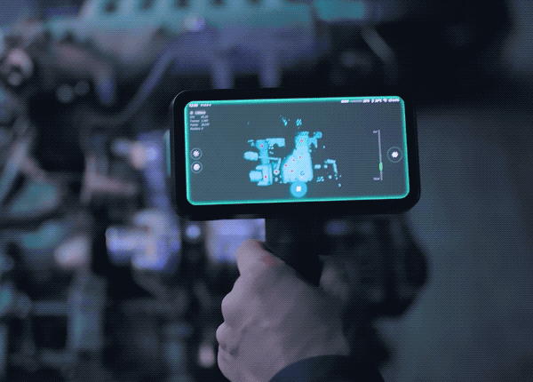 EinScan Rigil Dynamic Laser Switching