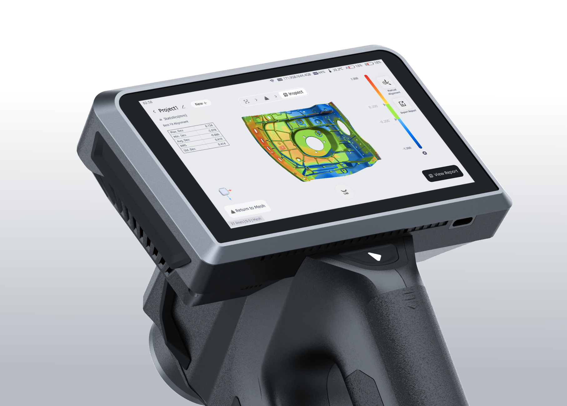 Omni&SHINING3D Inspect