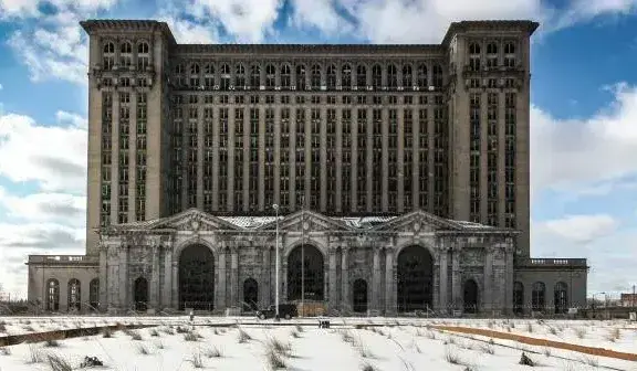 Before the Restoration of Michigan Central Station-1 Before the Restoration of Michigan Central Station-1